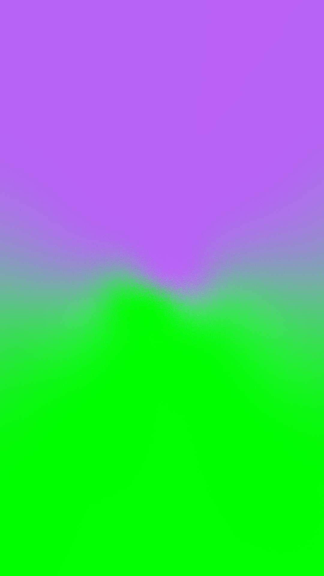 Plain Neon Green Purple iPhone Wallpaper