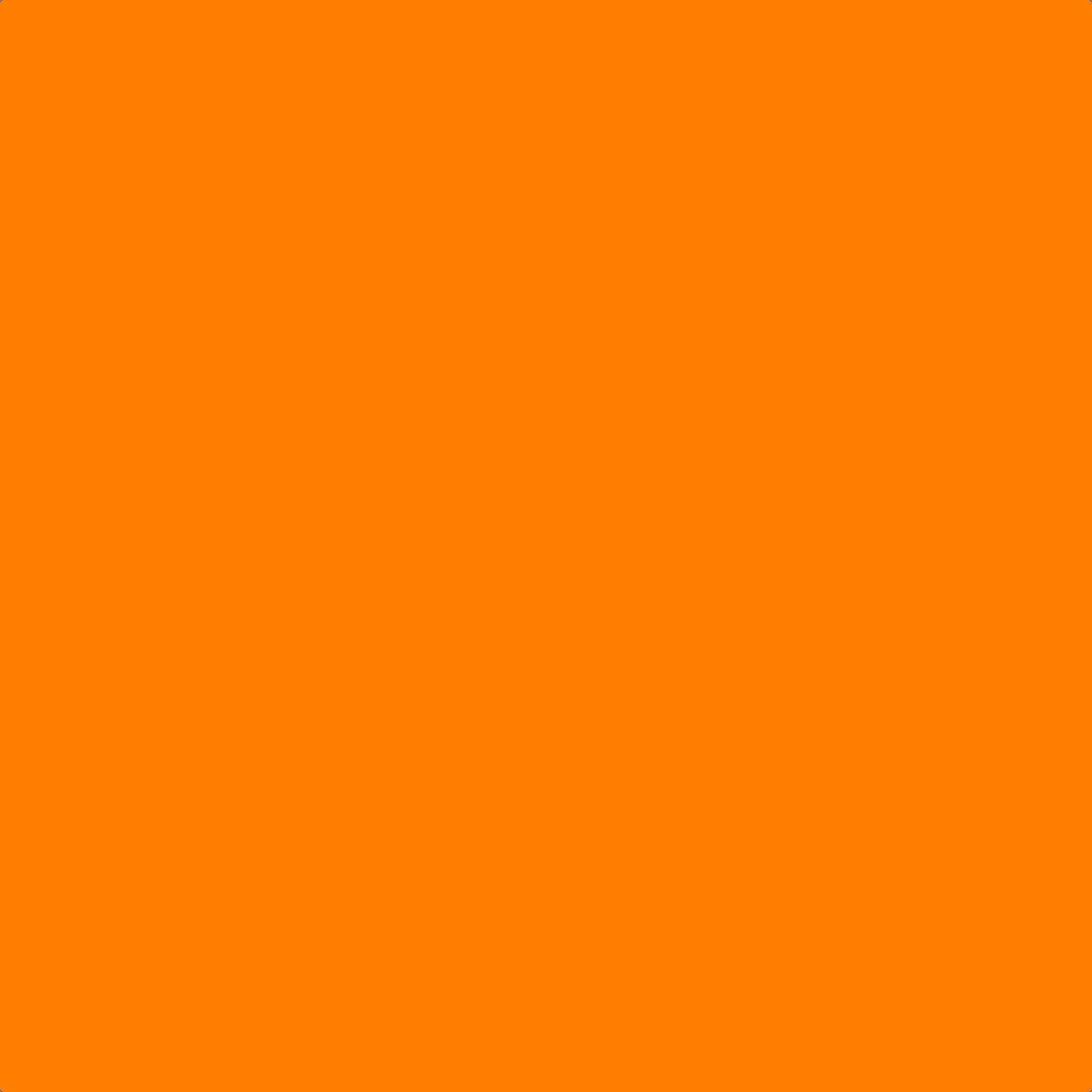 Enkvadratisk Orange Färg Med En Vit Bakgrund. Wallpaper