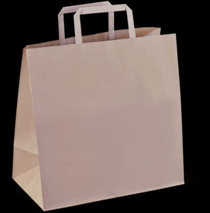 Plain Paper Tote Bag PNG