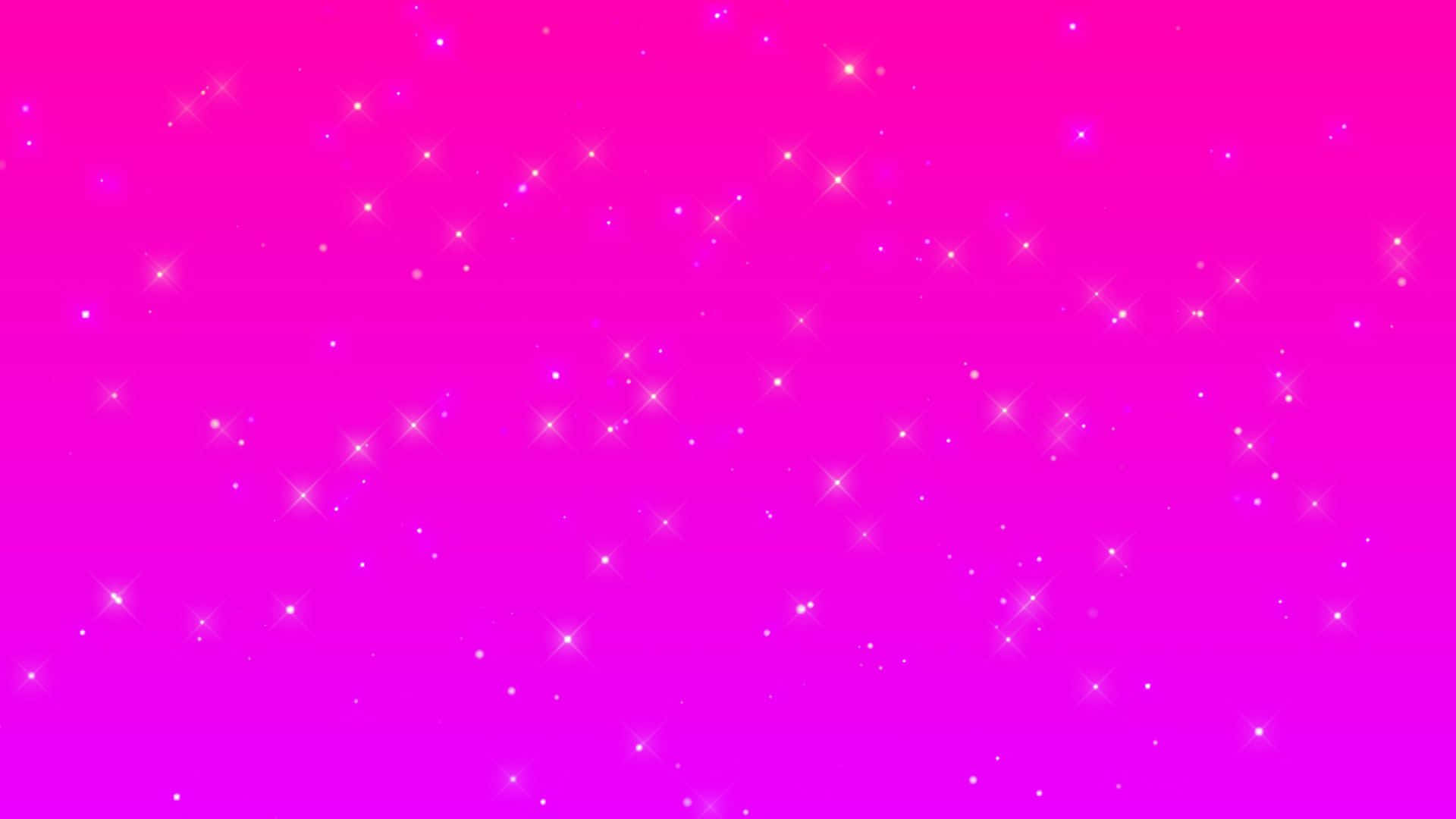 Pink And Purple Background With Stars