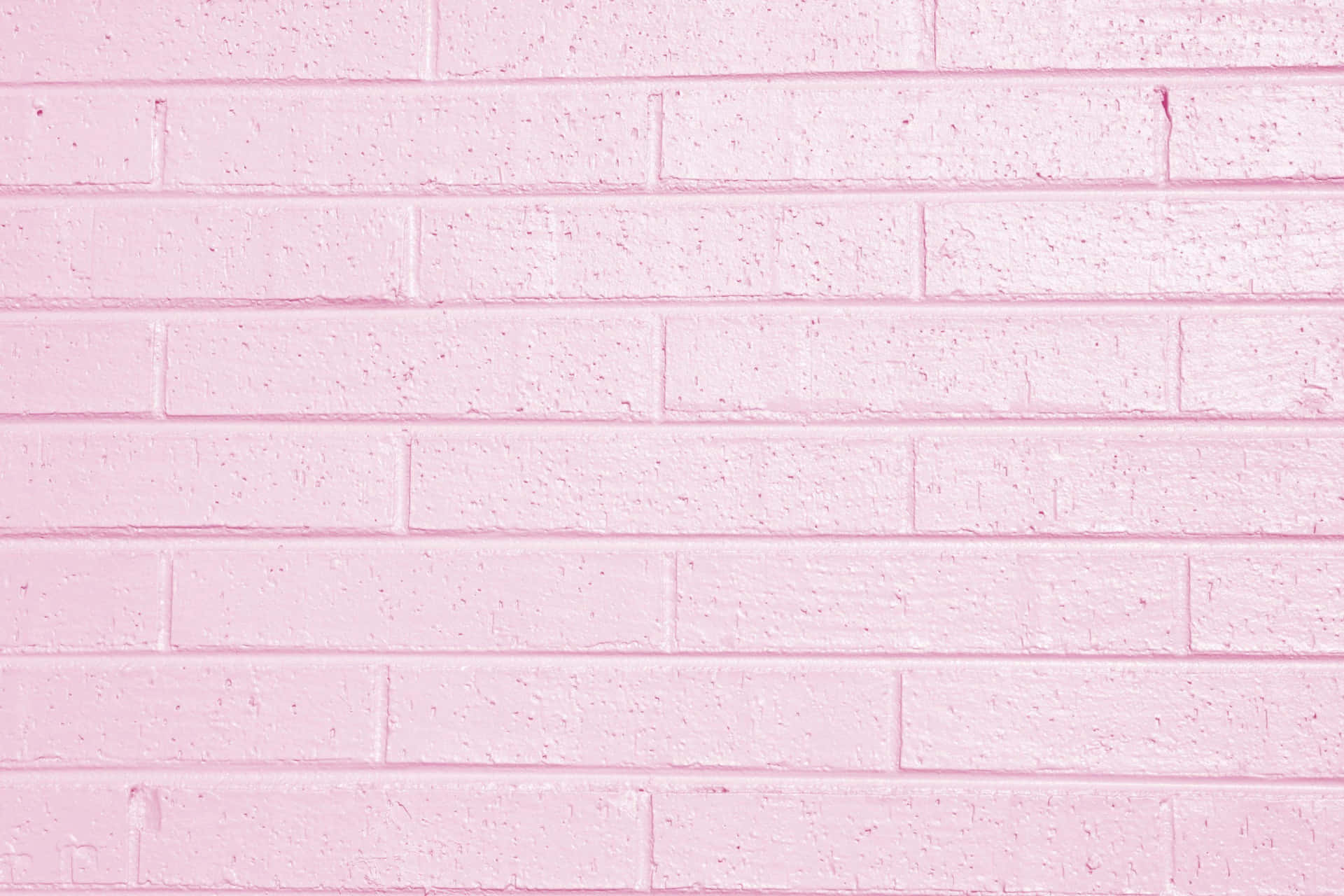 Plain Pink Brick Wall Design Desktop Wallpaper