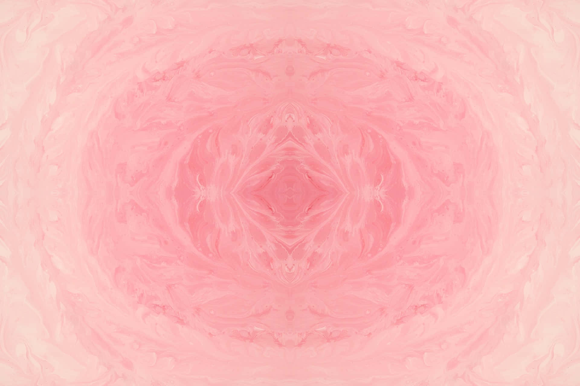 Plain Pink Abstract Circular Shape Desktop Wallpaper