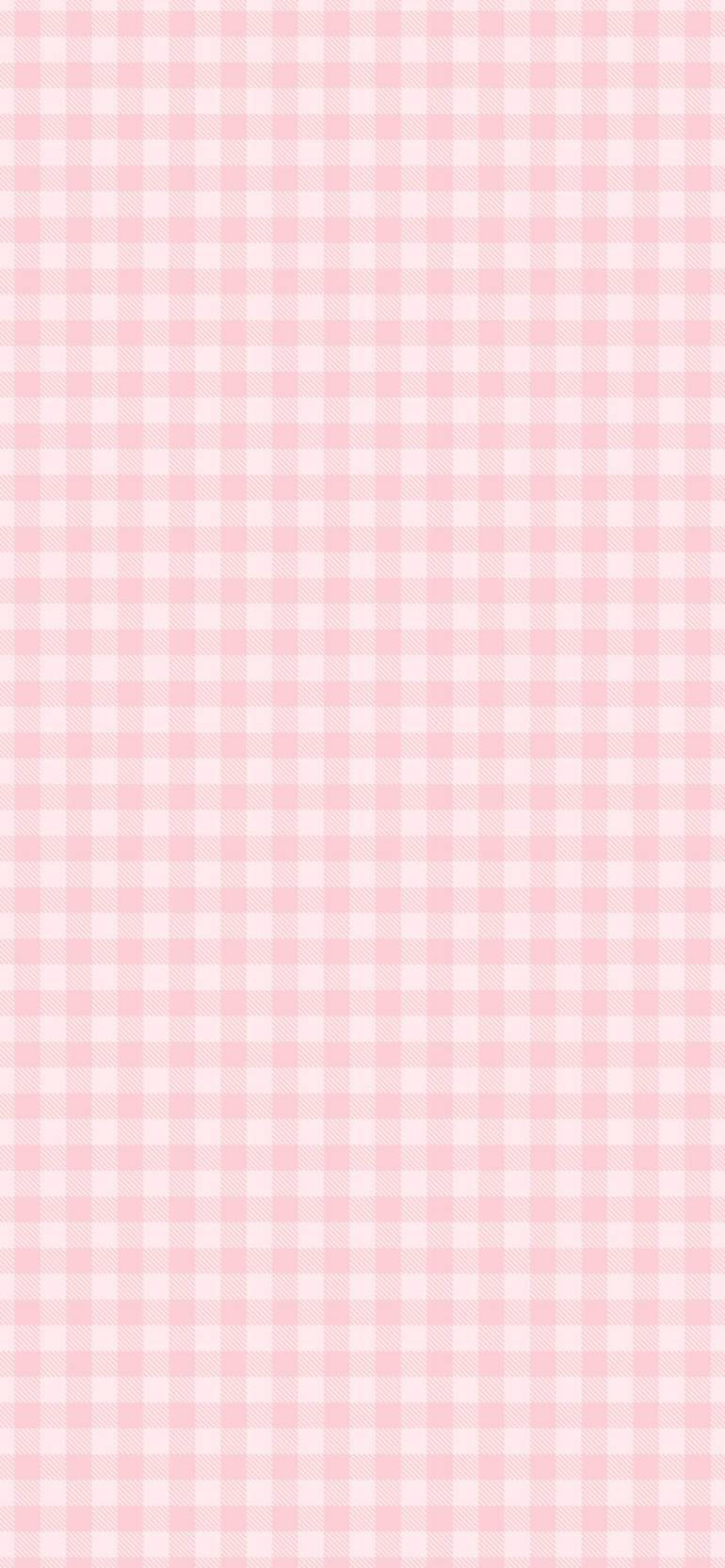 Plain Pink Gingham Wallpaper
