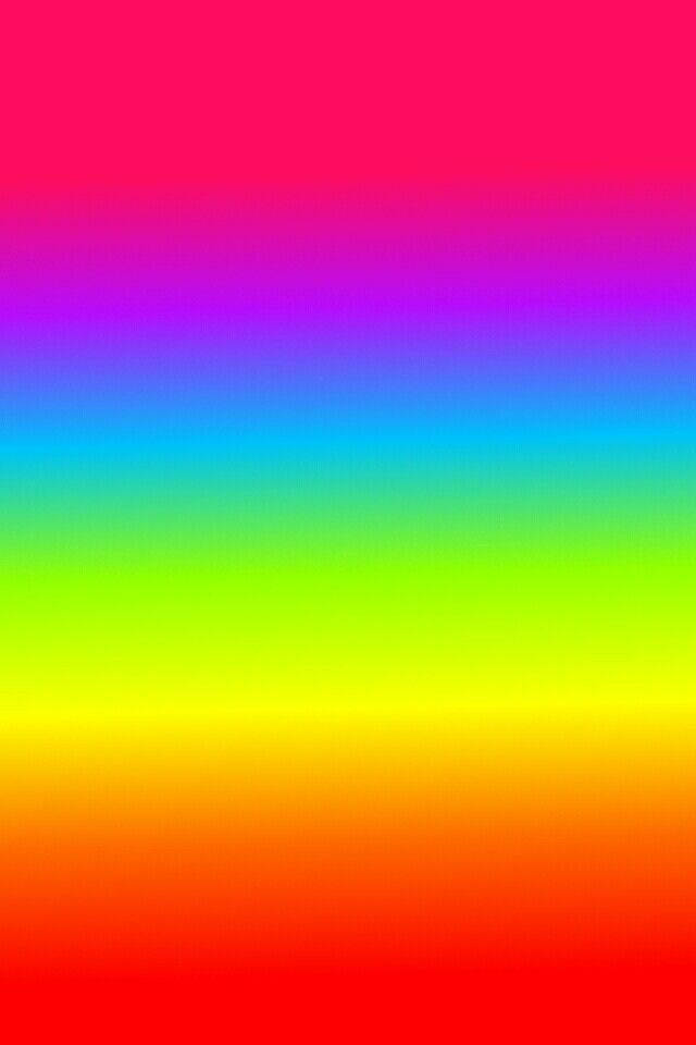 Plain Rainbow Spectrum iPhone Wallpaper