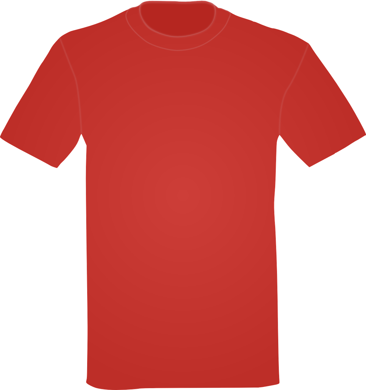 Plain Red T Shirt Graphic PNG