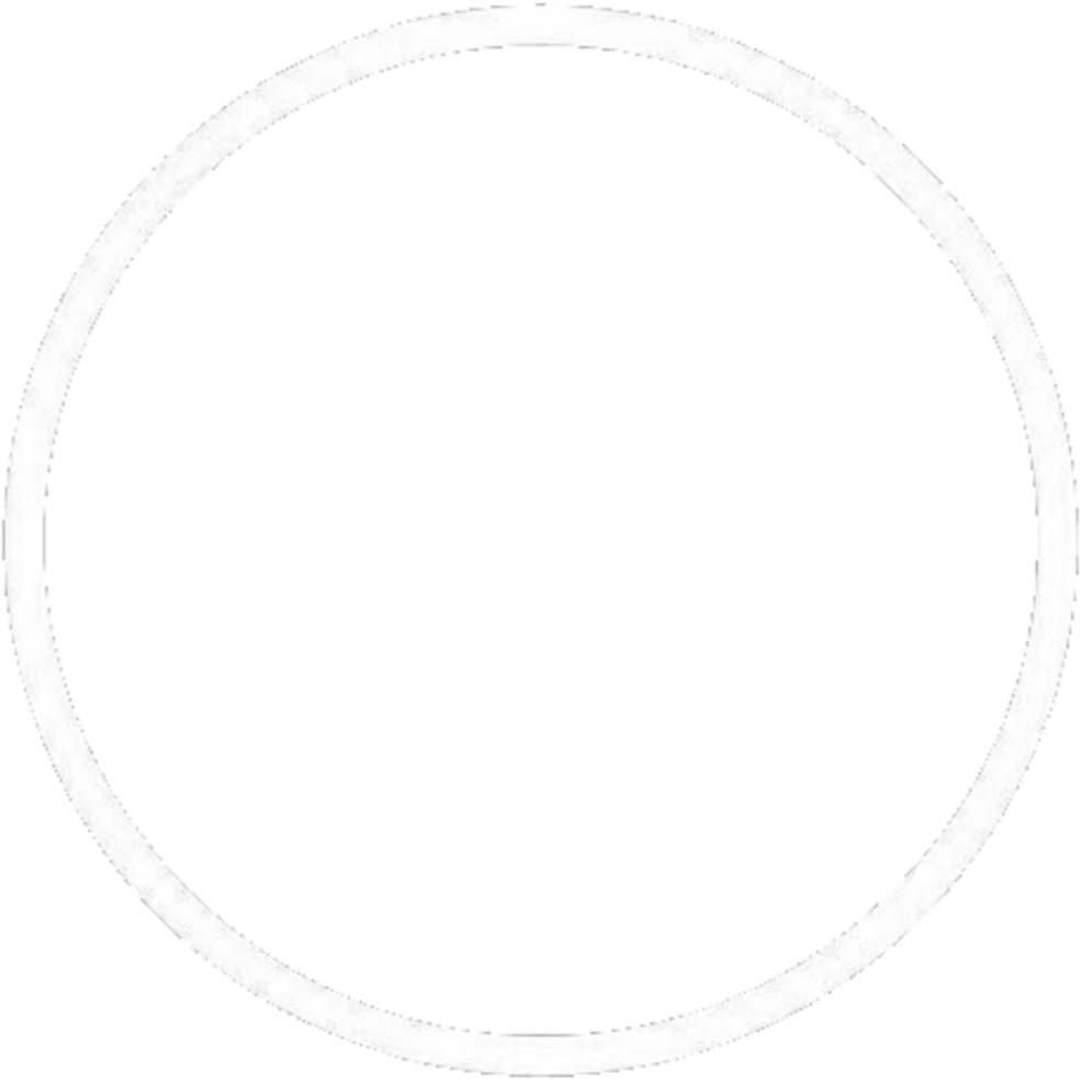 Plain White Circle Graphic PNG