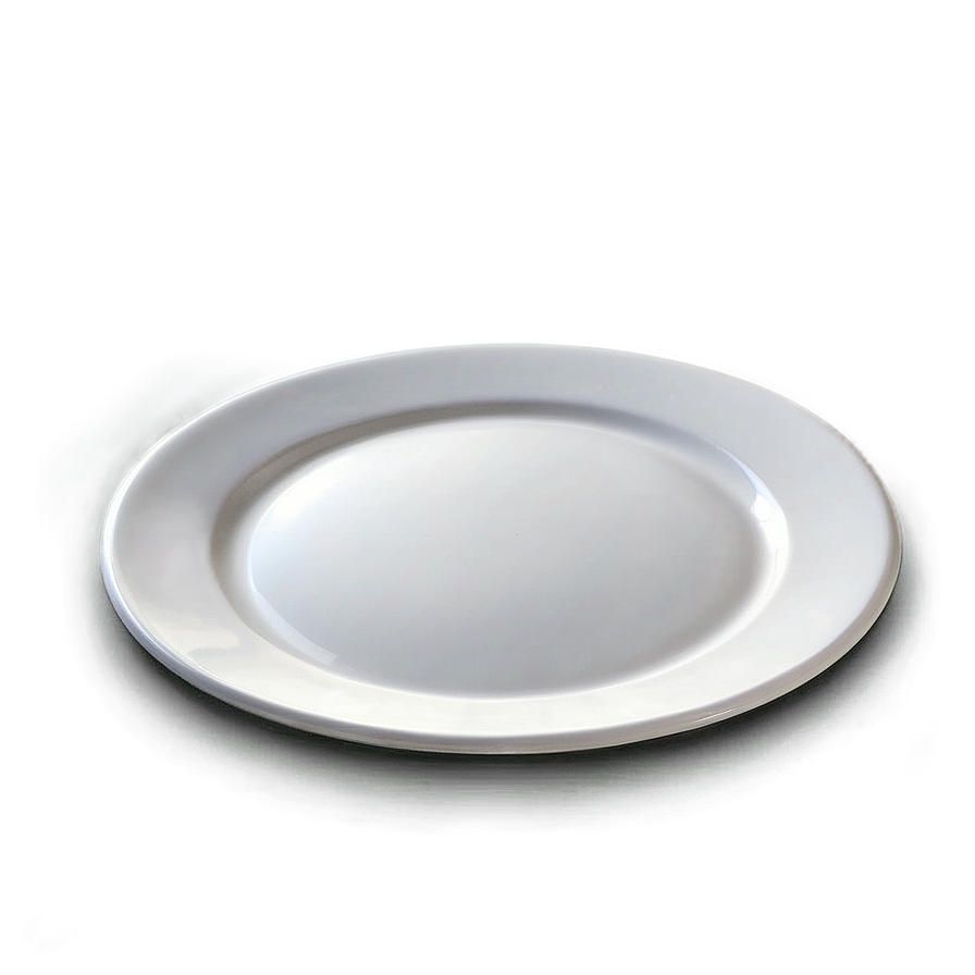 Plain White Plate Png Nwm PNG