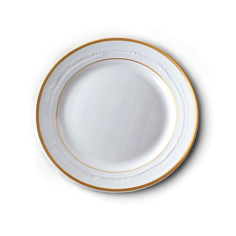 Plain White Plate Png Vai27 PNG