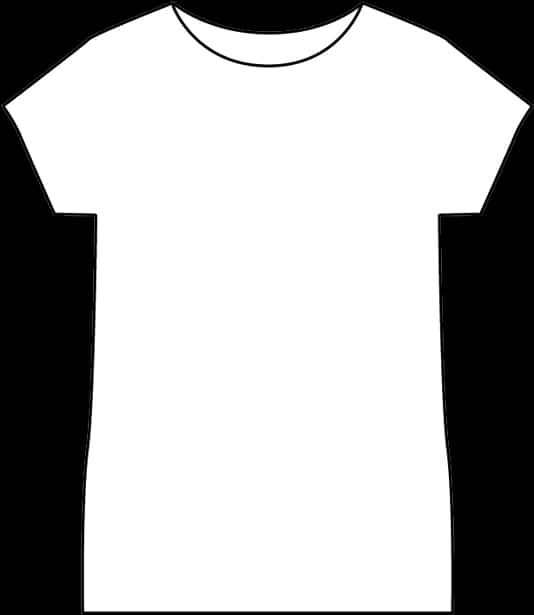 Plain White T Shirt Graphic PNG