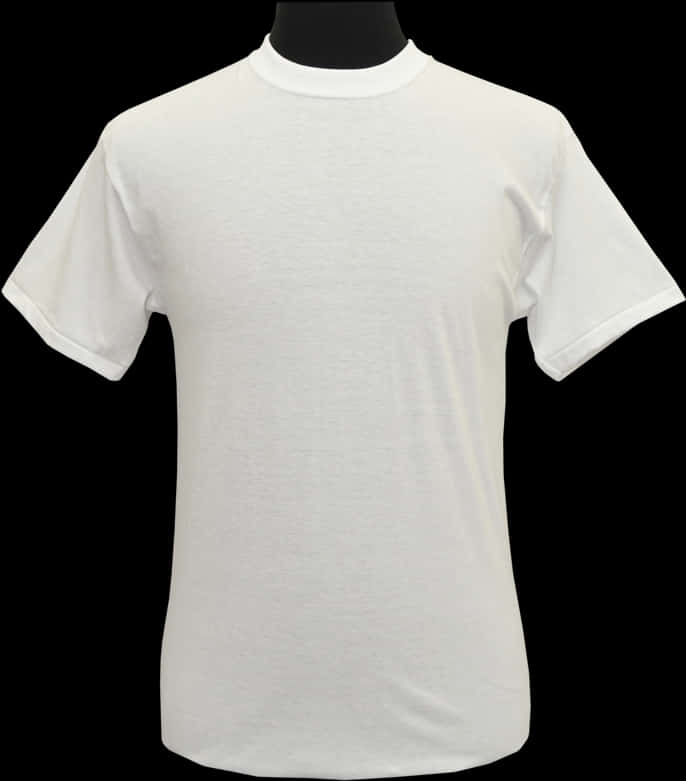 Plain White T Shirt Mannequin Display.jpg PNG