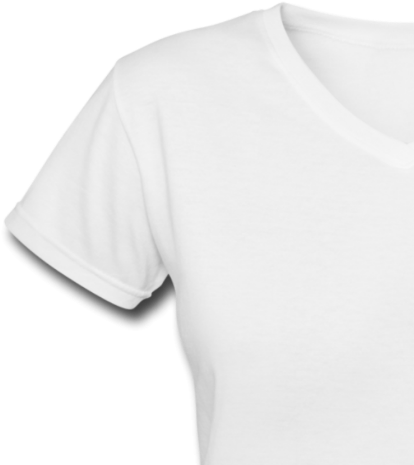 Plain White T Shirt Product Display PNG