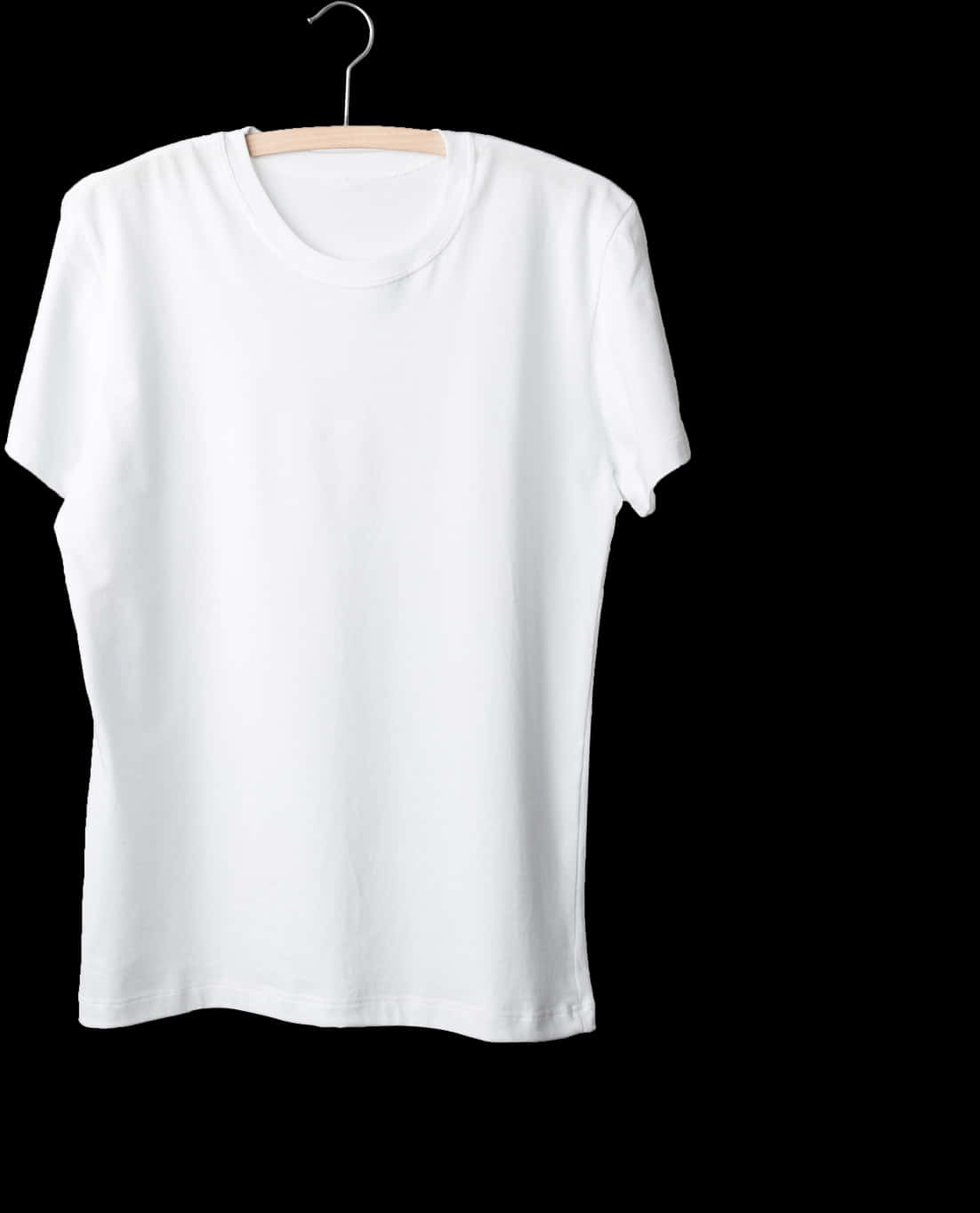 Plain White T Shirton Hanger PNG