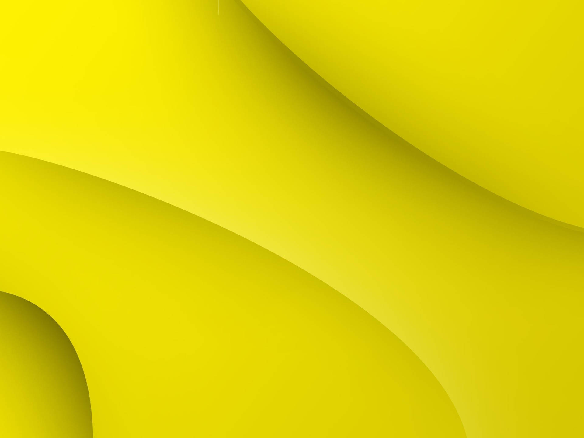 Plain Yellow Abstract Art Desktop Wallpaper