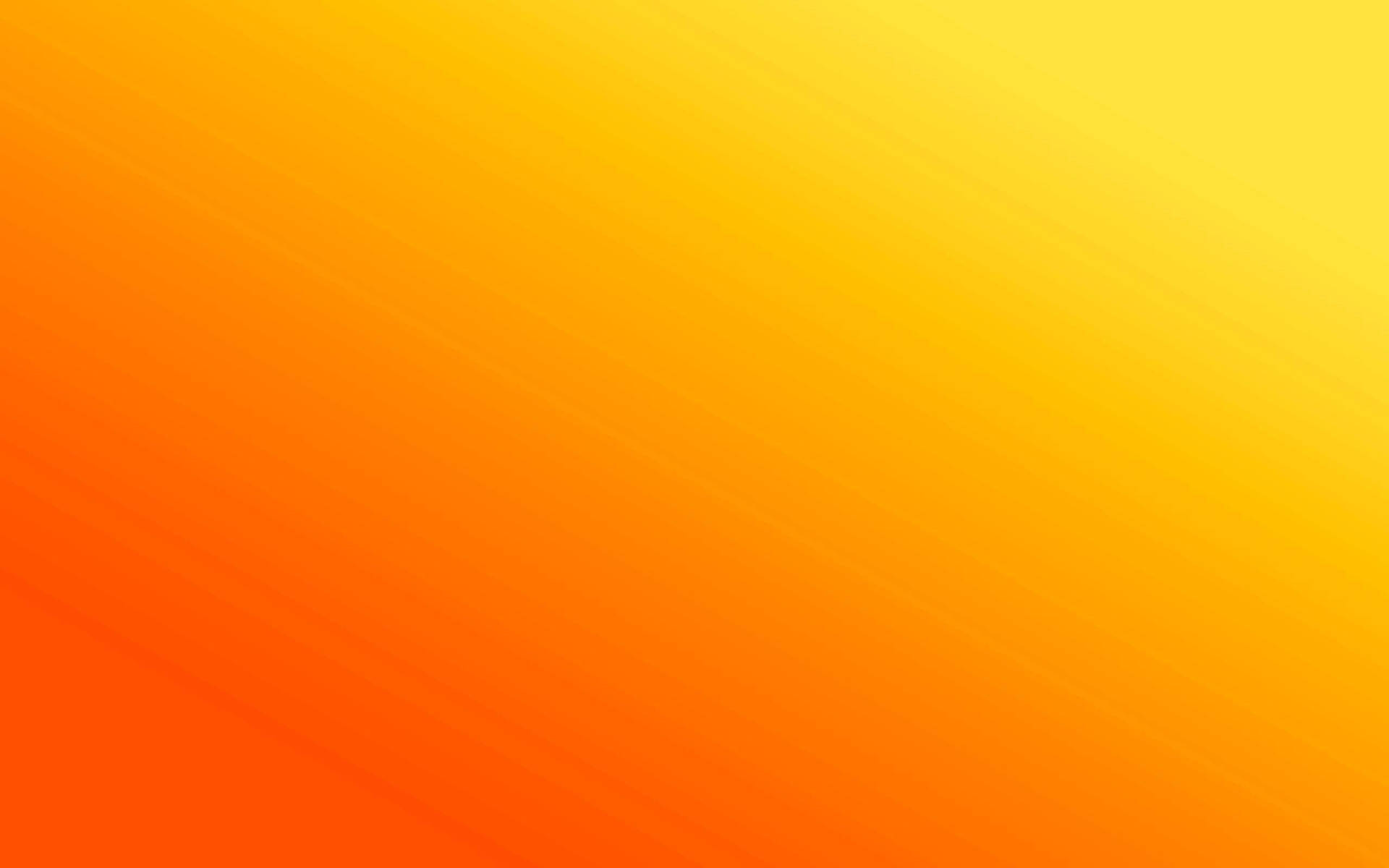 Plain Yellow And Orange Gradient Desktop Wallpaper