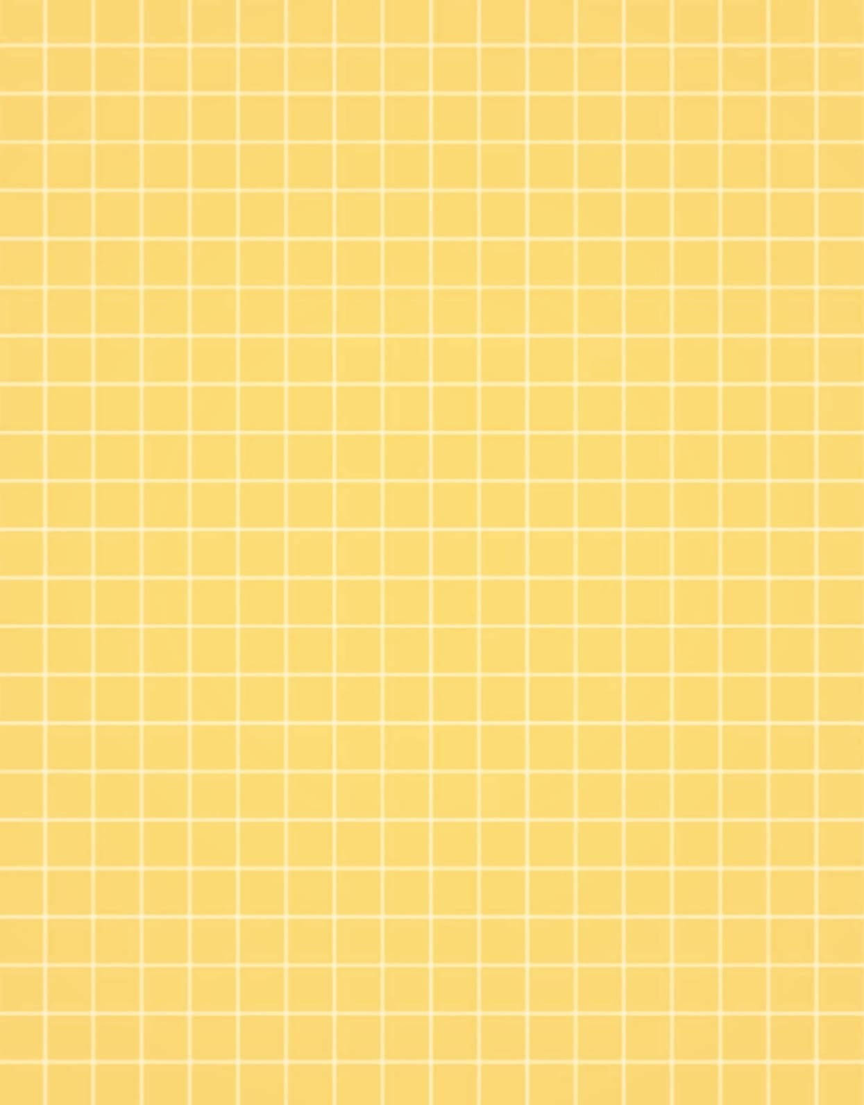 Cuadrículade Color Amarillo Liso Para Iphone. Fondo de pantalla