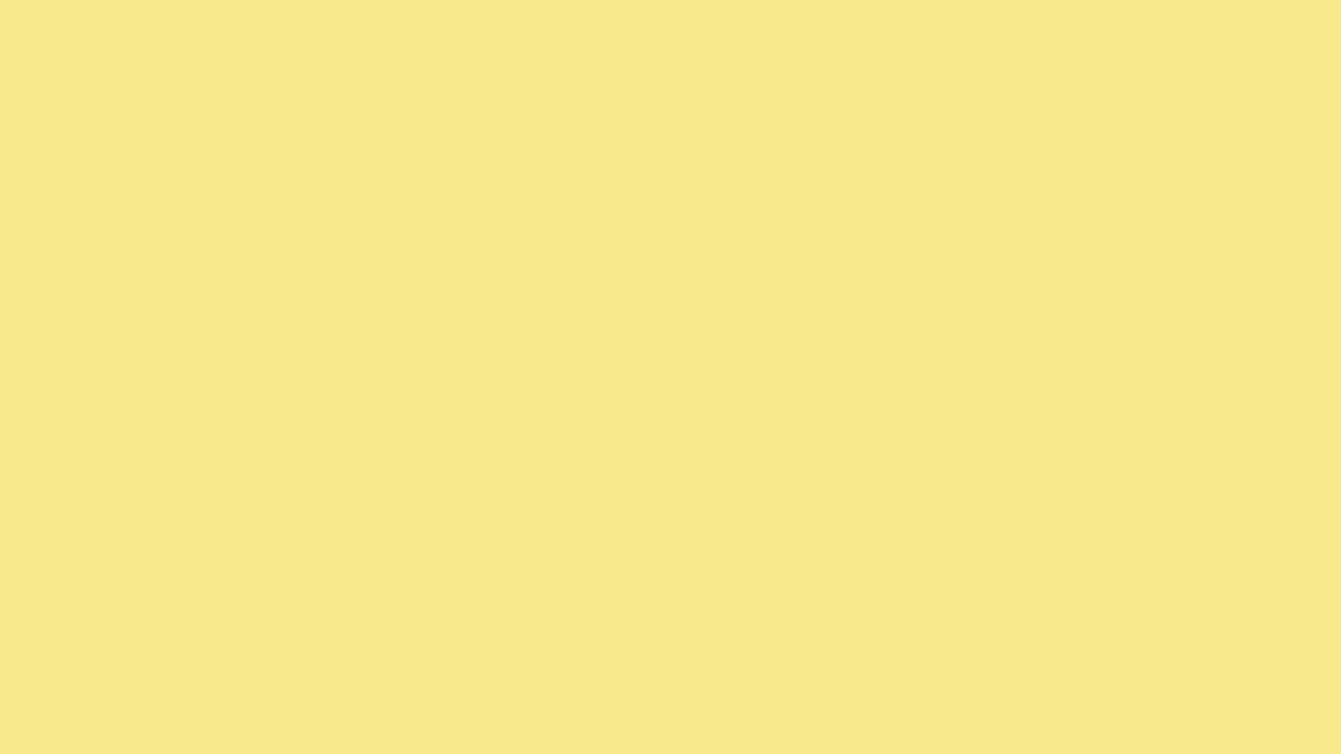 Solid Pastel Yellow Plain Zoom Background