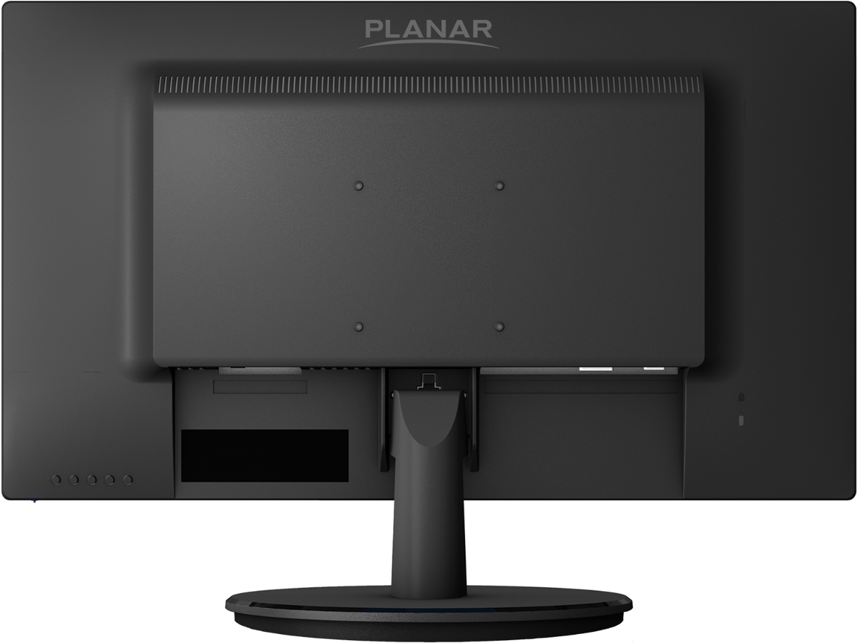 Planar Monitor Rear View PNG