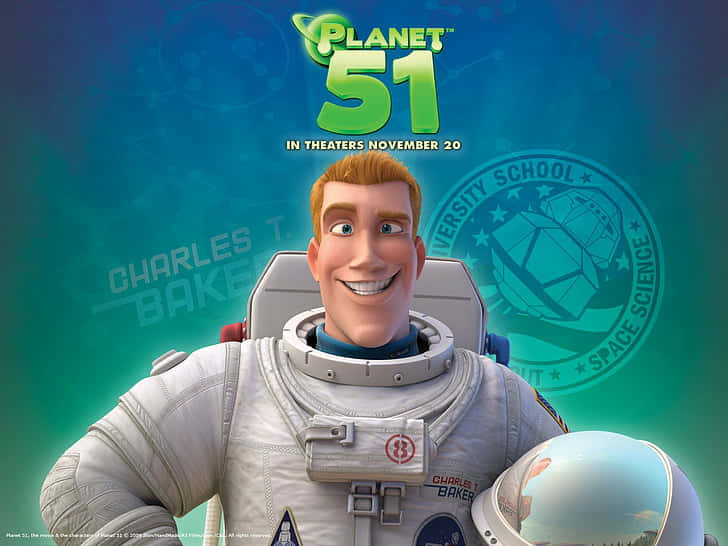 Planet 51 Cartoon Movie Wallpaper