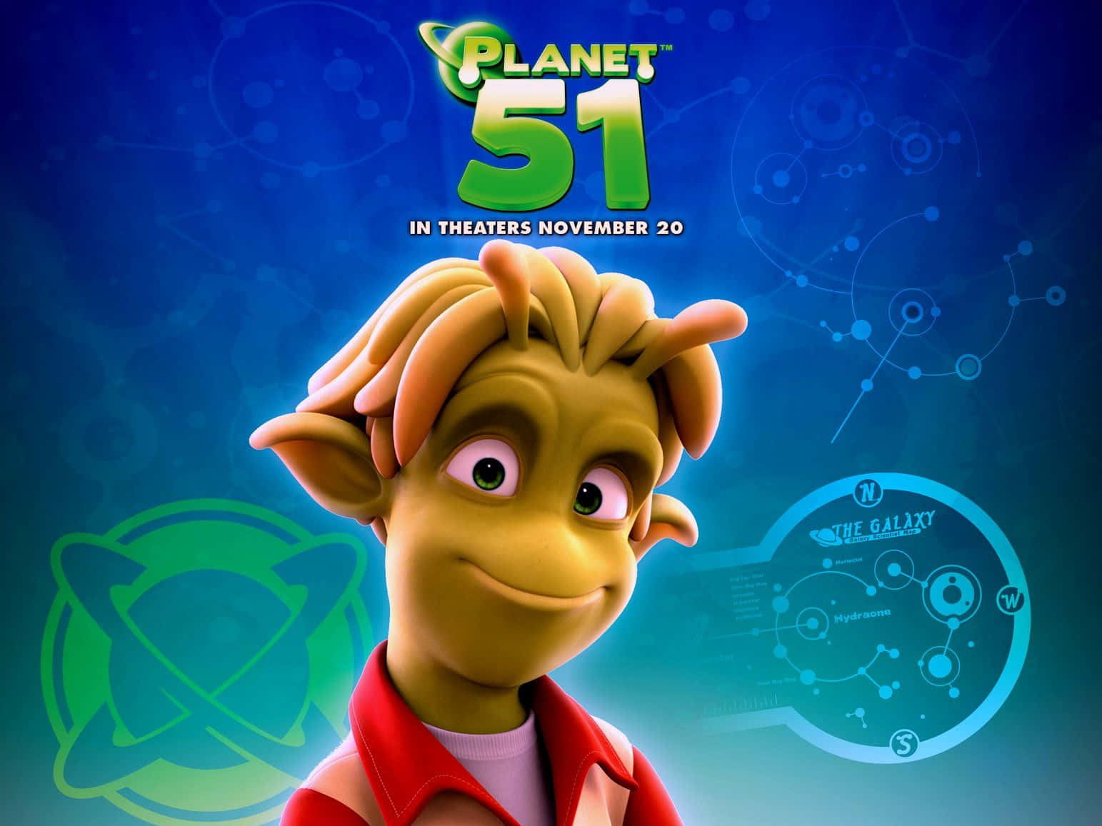 Planet 51 Lem Poster Wallpaper