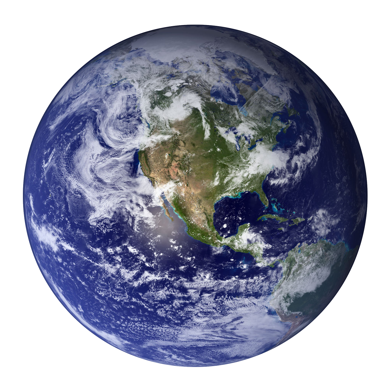 Planet Earth From Space PNG