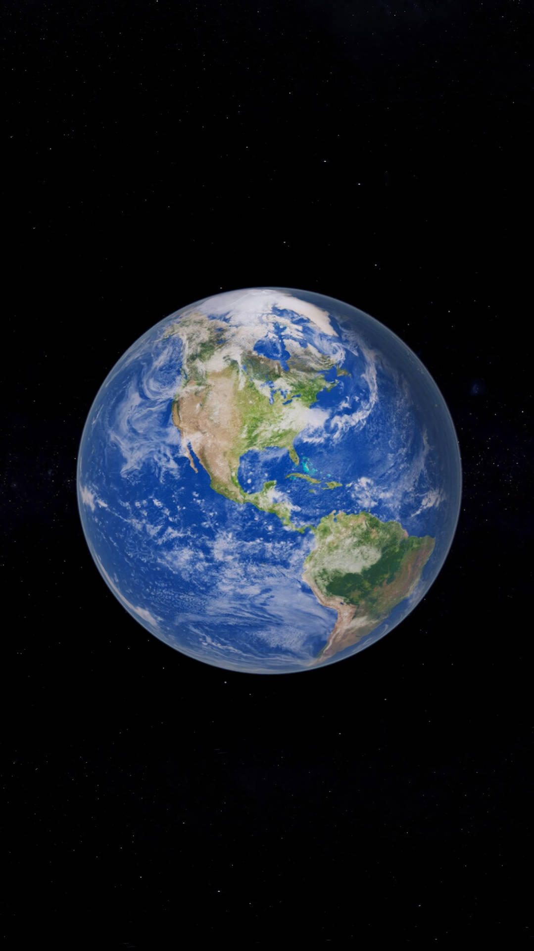 Planet Earth In The Outer Space Wallpaper