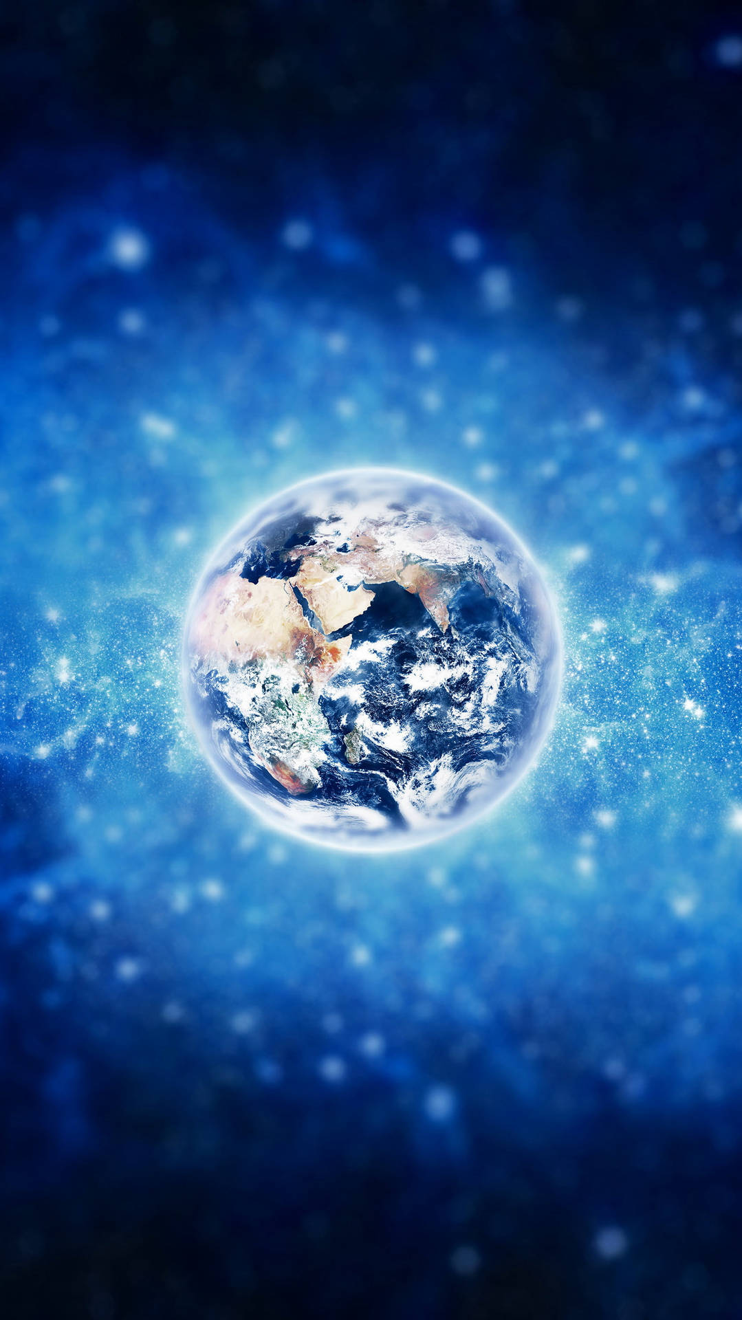 Planet Earth Space Phone Wallpaper