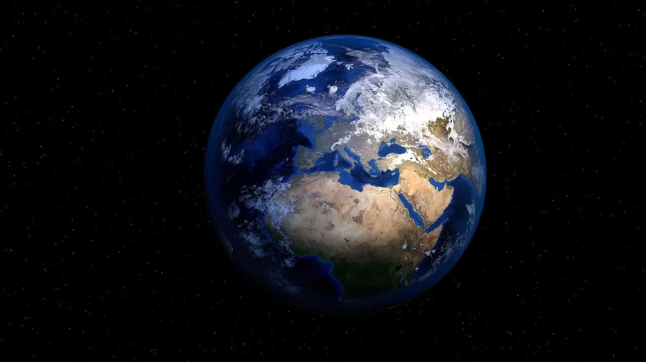 Planet Earth Space View Wallpaper