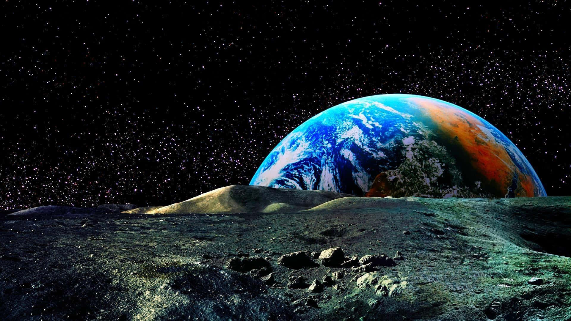 An Incredible View of Planet Earth Wallpaper