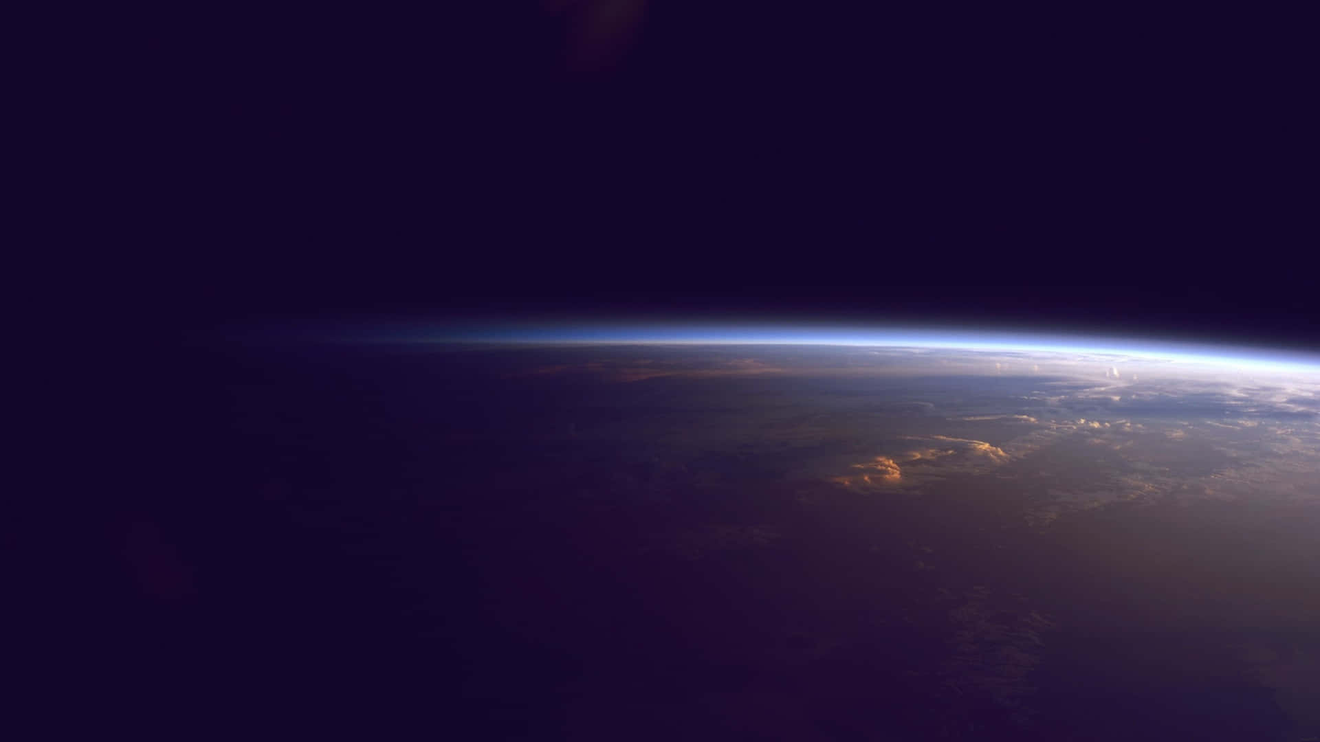 Horizon Of Planet Earth Wallpaper