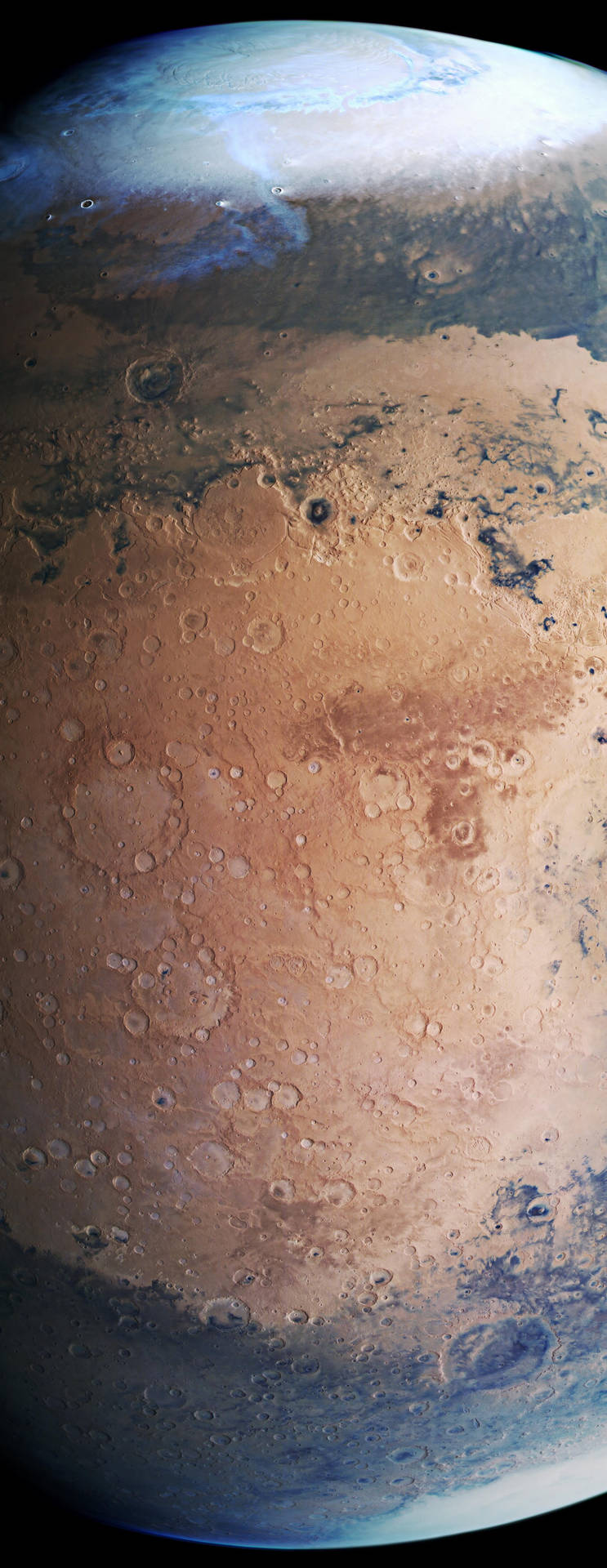 Planet Mars Space Phone Wallpaper