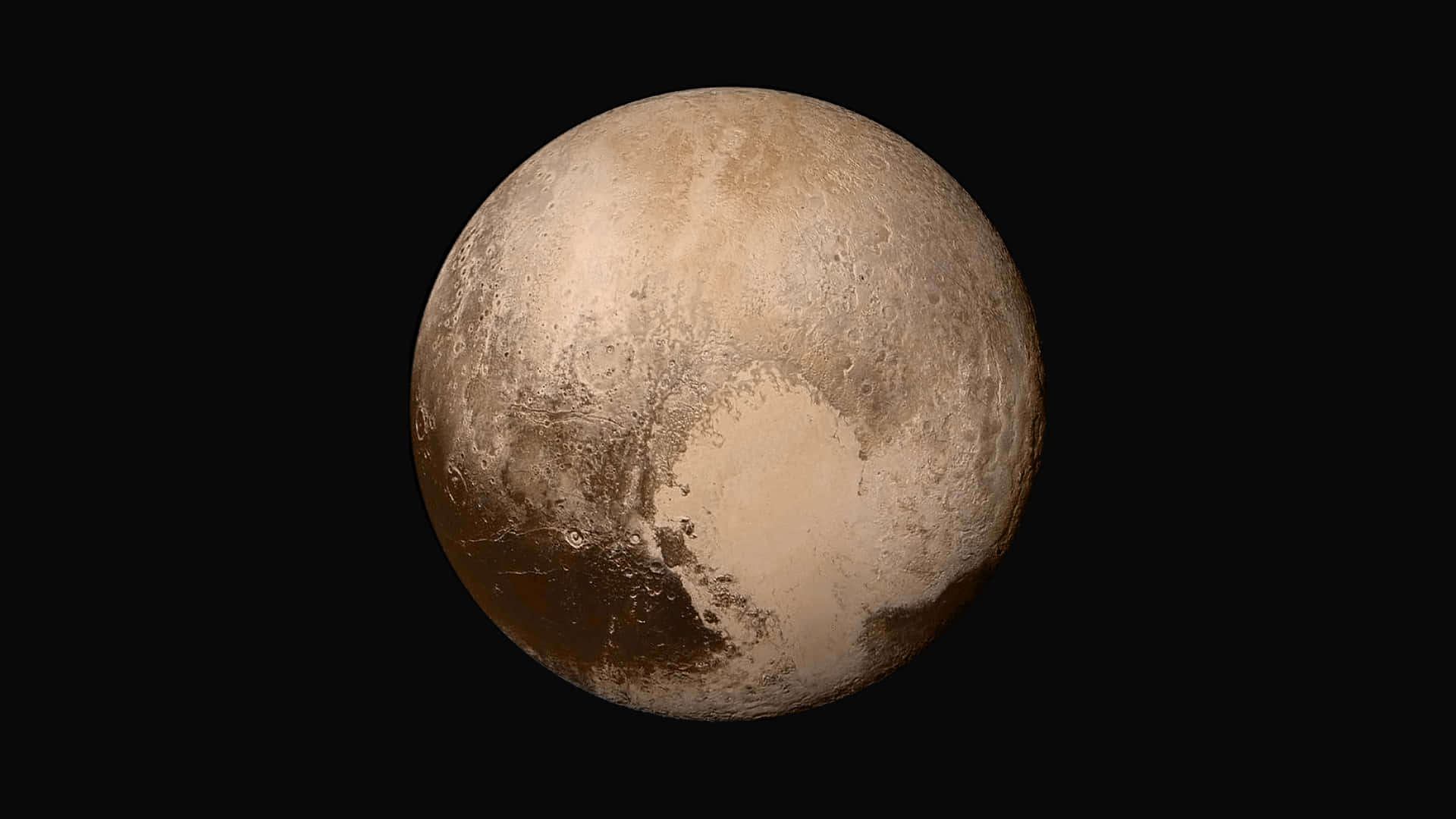 Planet Pluto From Eager Scientists Wallpaper