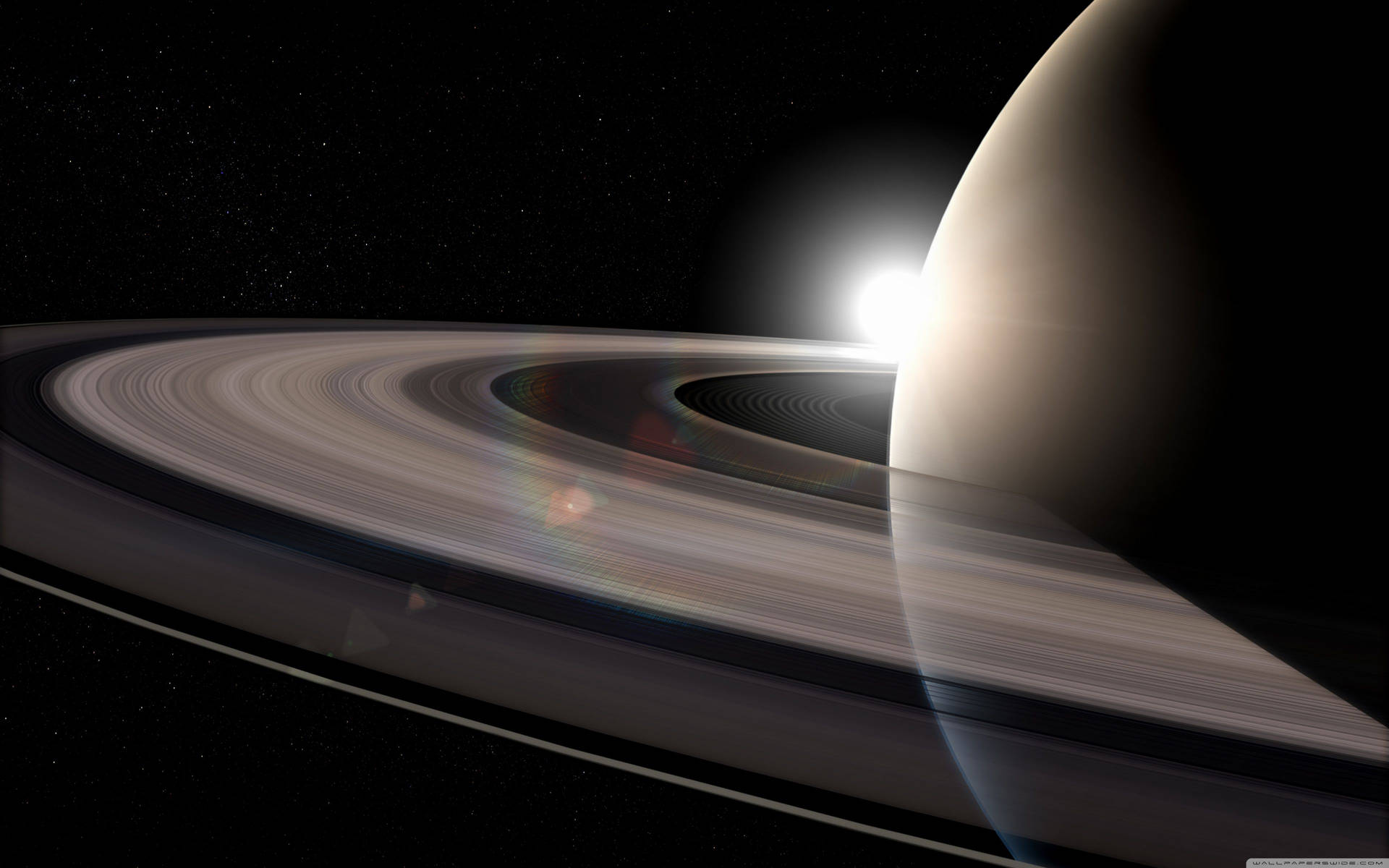 Planet Saturn Rings