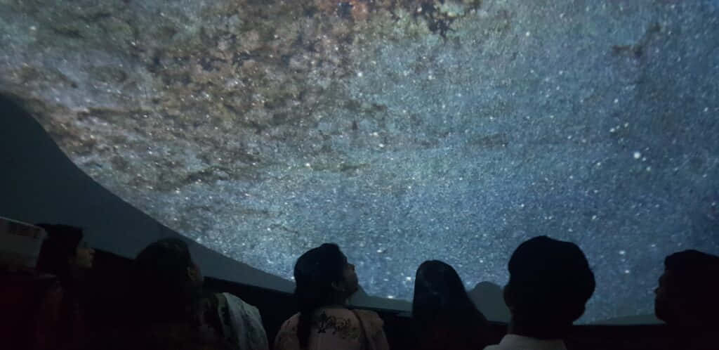 Magical Planetarium Night Sky Wallpaper