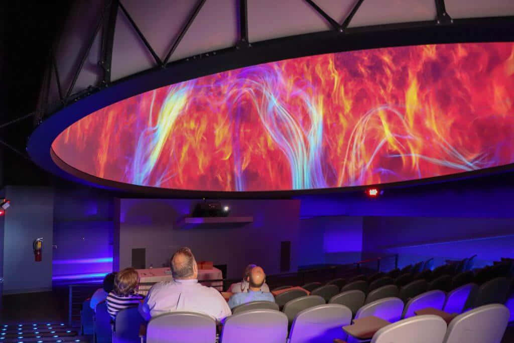 Spectacular Planetarium Projection Wallpaper