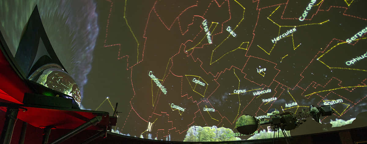 Awe-inspiring view of the breathtaking Planetarium Wallpaper