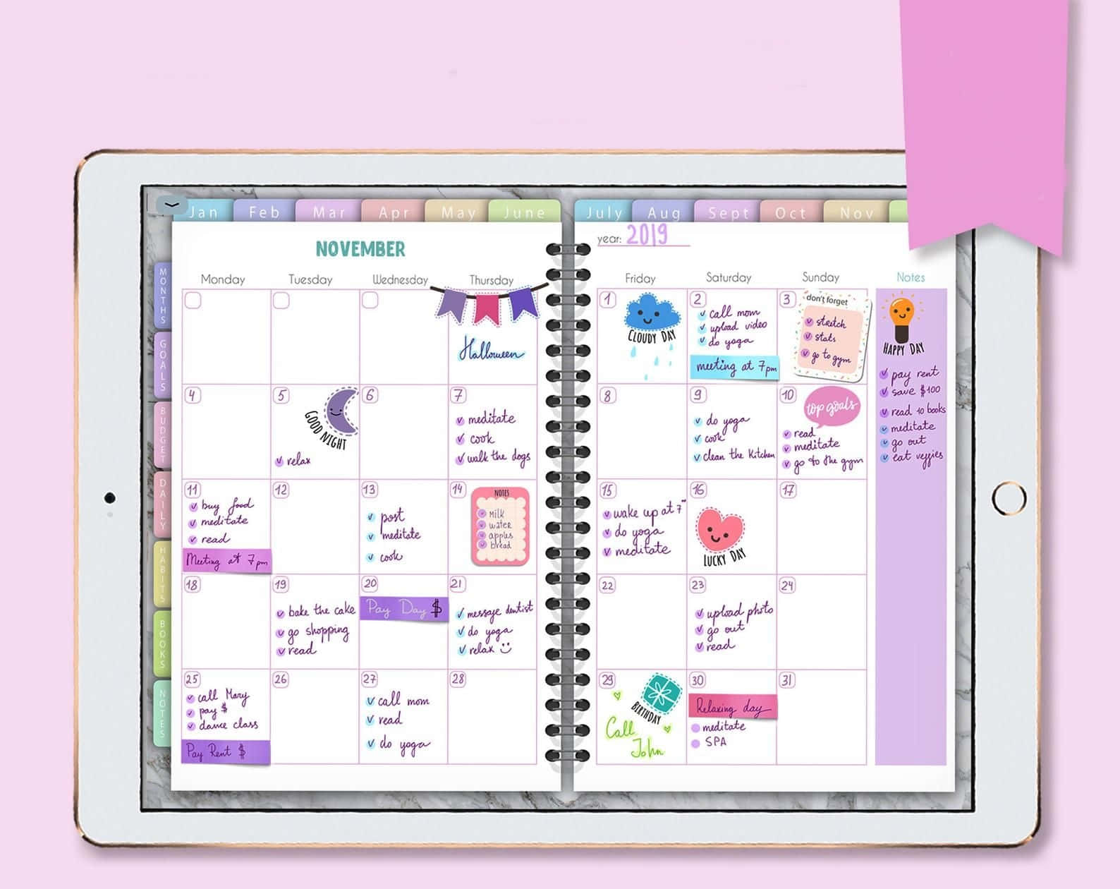 Professional Planner Stationery