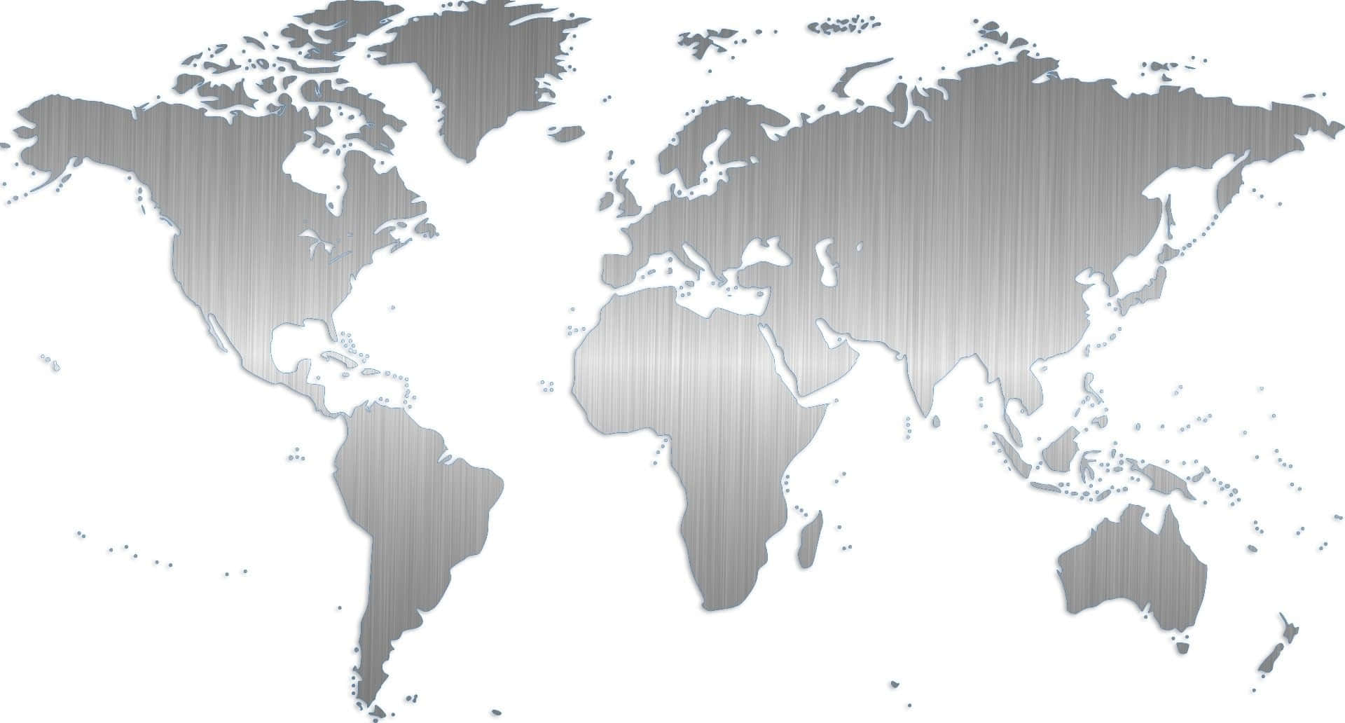 Fundode Tela Com Mapa Mundial.