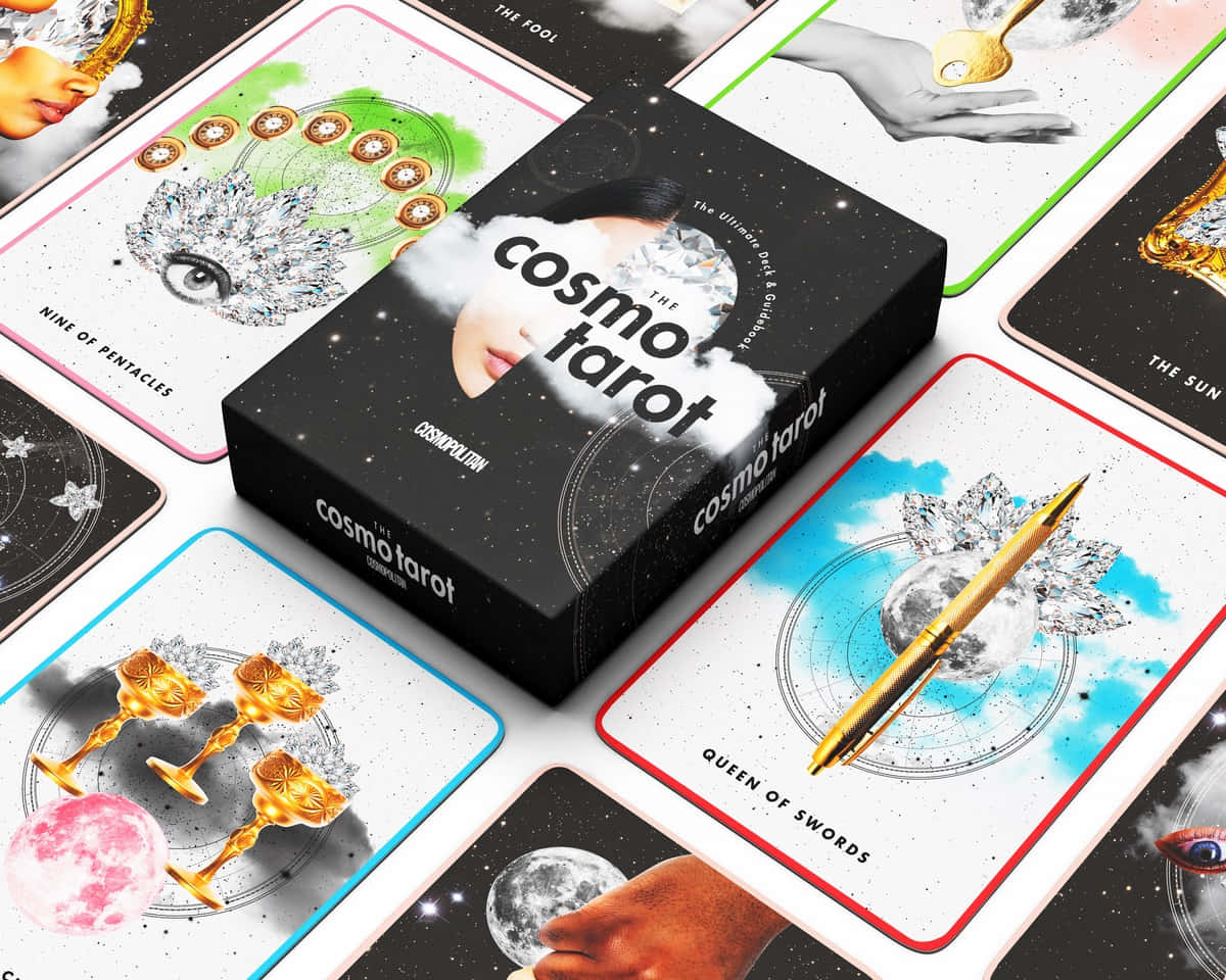 Planode Fundo De Carta De Tarô Em 1200 X 960