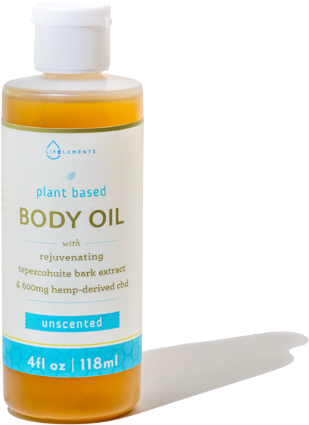 Plant Based Rejuvenating Body Oilwith C B D PNG