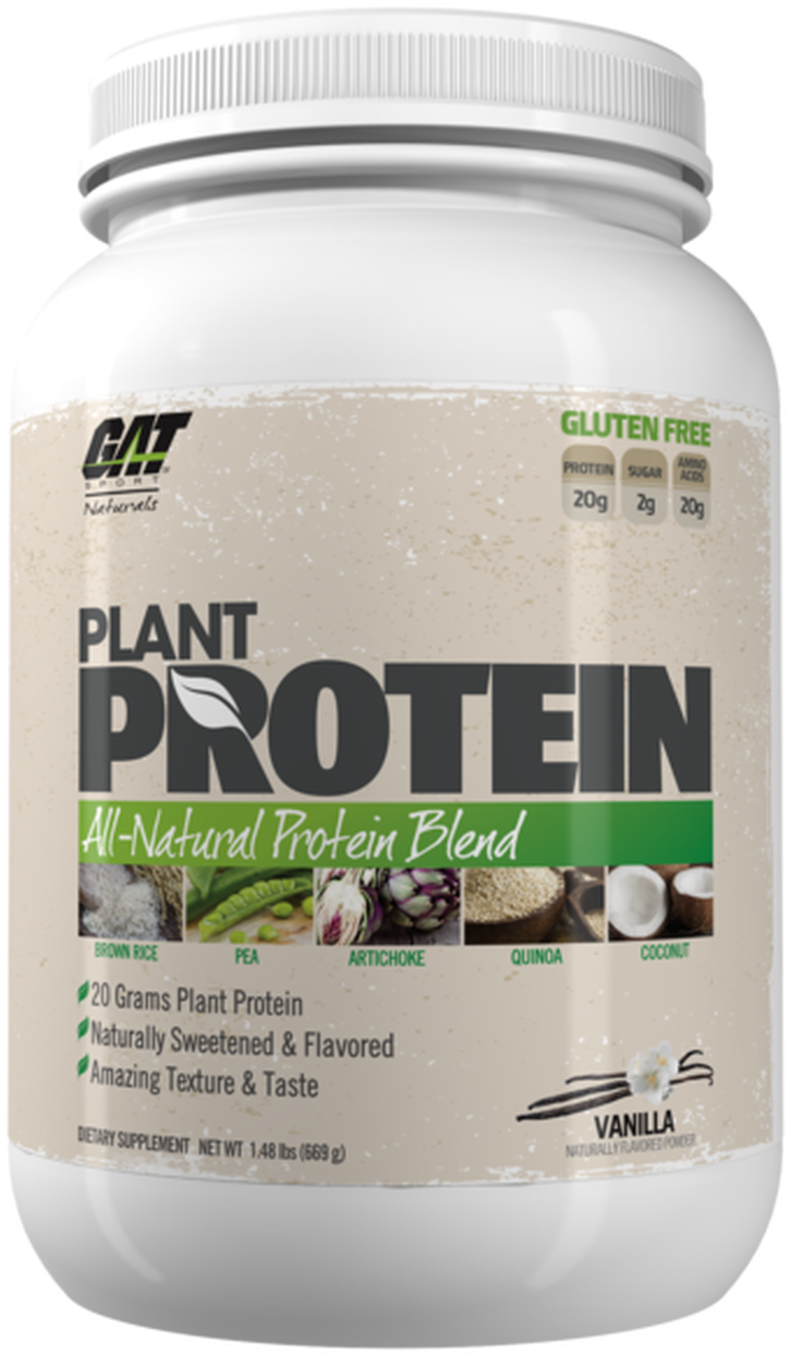 Plant Protein Supplement Vanilla Flavor PNG