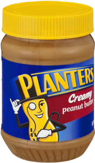 Planters Creamy Peanut Butter Jar PNG