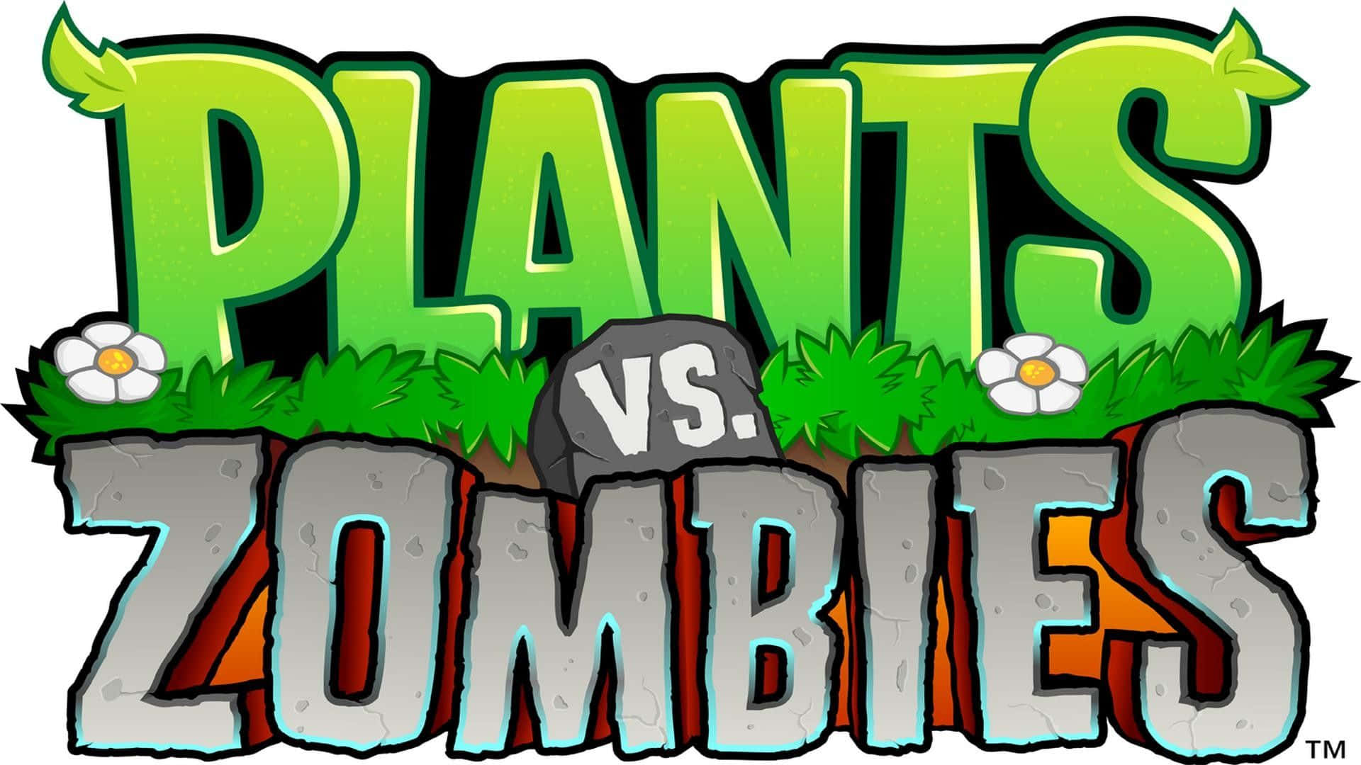 Battle for Your Garden in Plants Vs Zombies Wallpaper