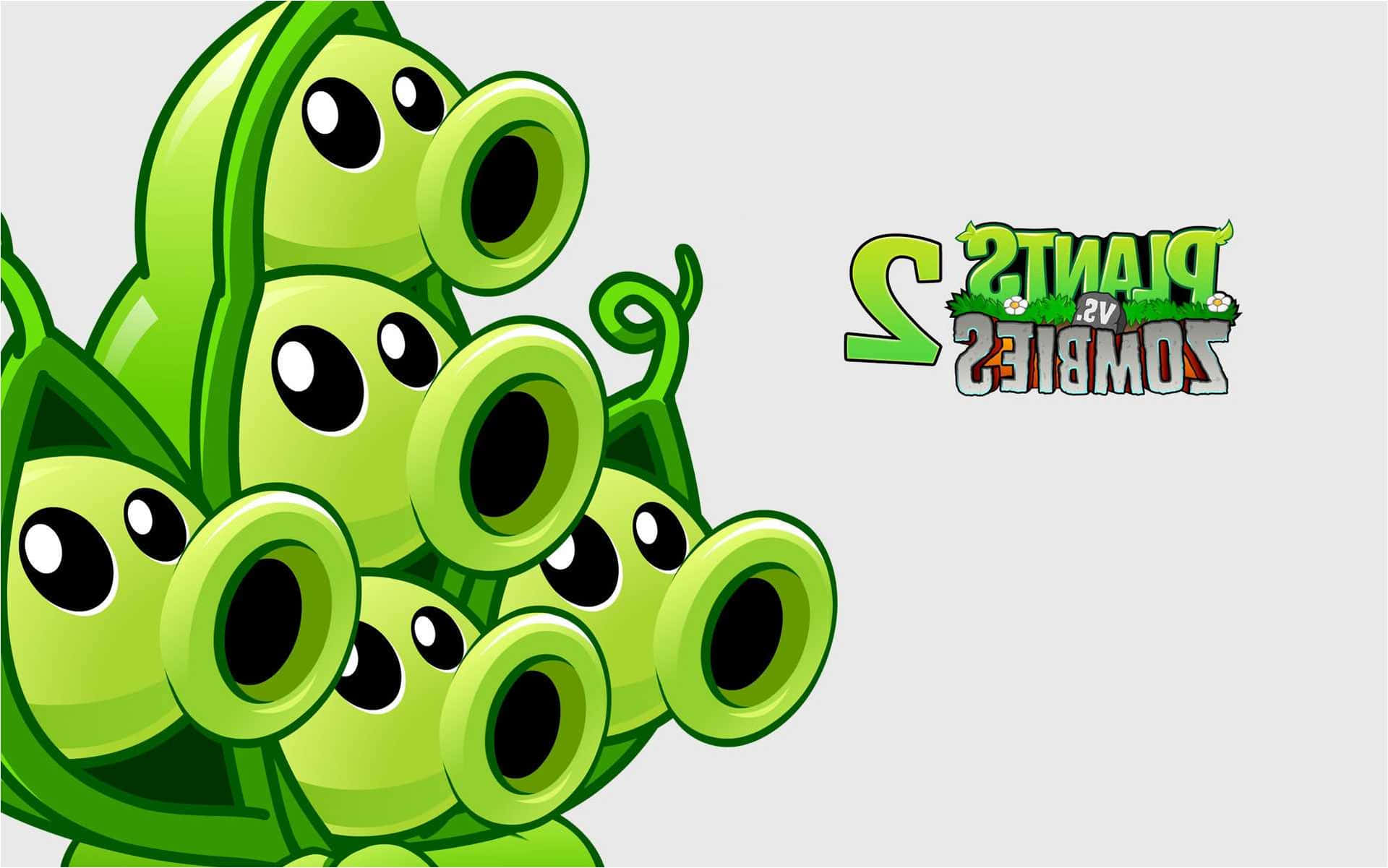 Get Ready to Conquer Your Enemies in Plants Vs Zombies Wallpaper