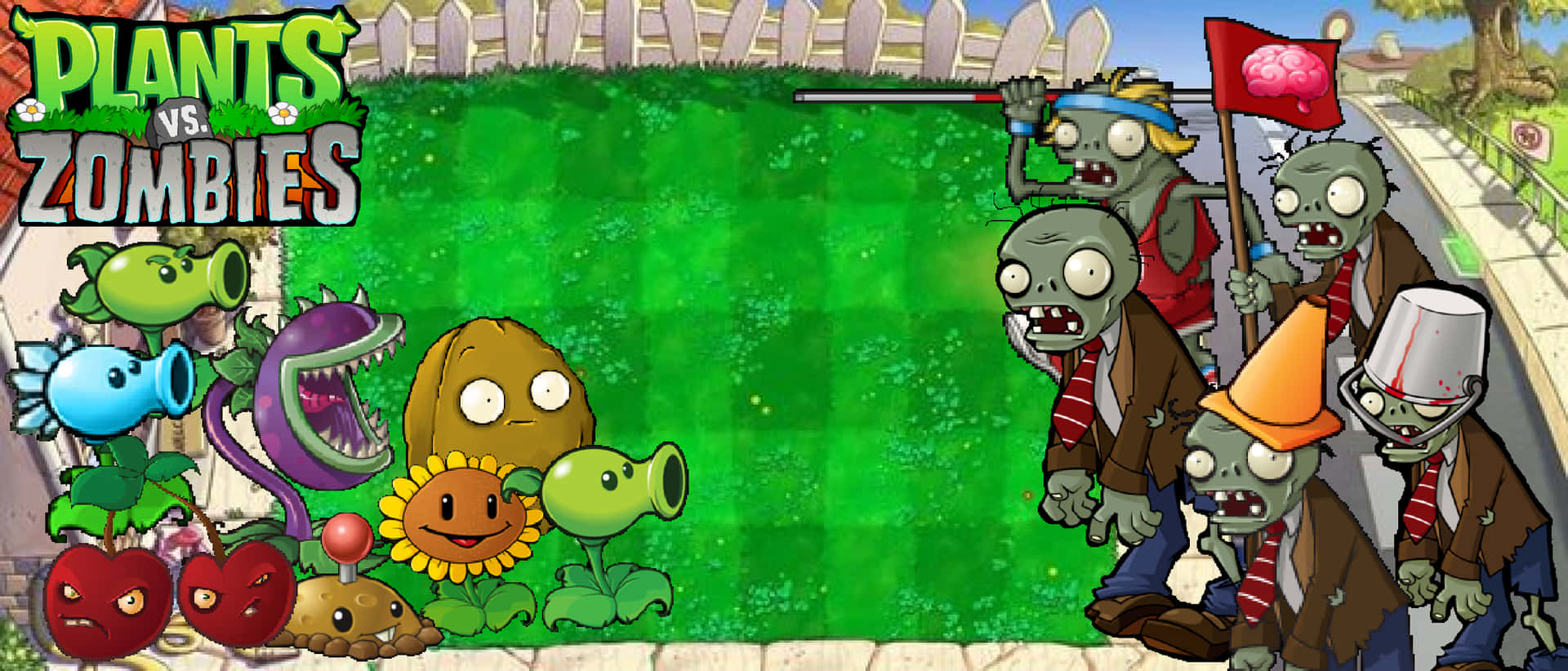 Зомби из игры Plants Zombies