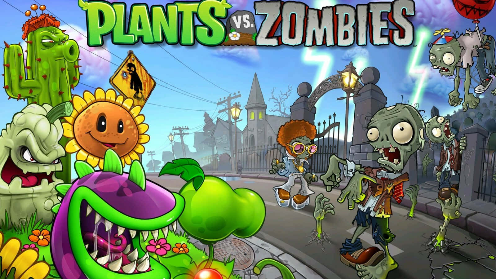 Get Ready For The Thrilling Adventure Of Plants Vs Zombies!