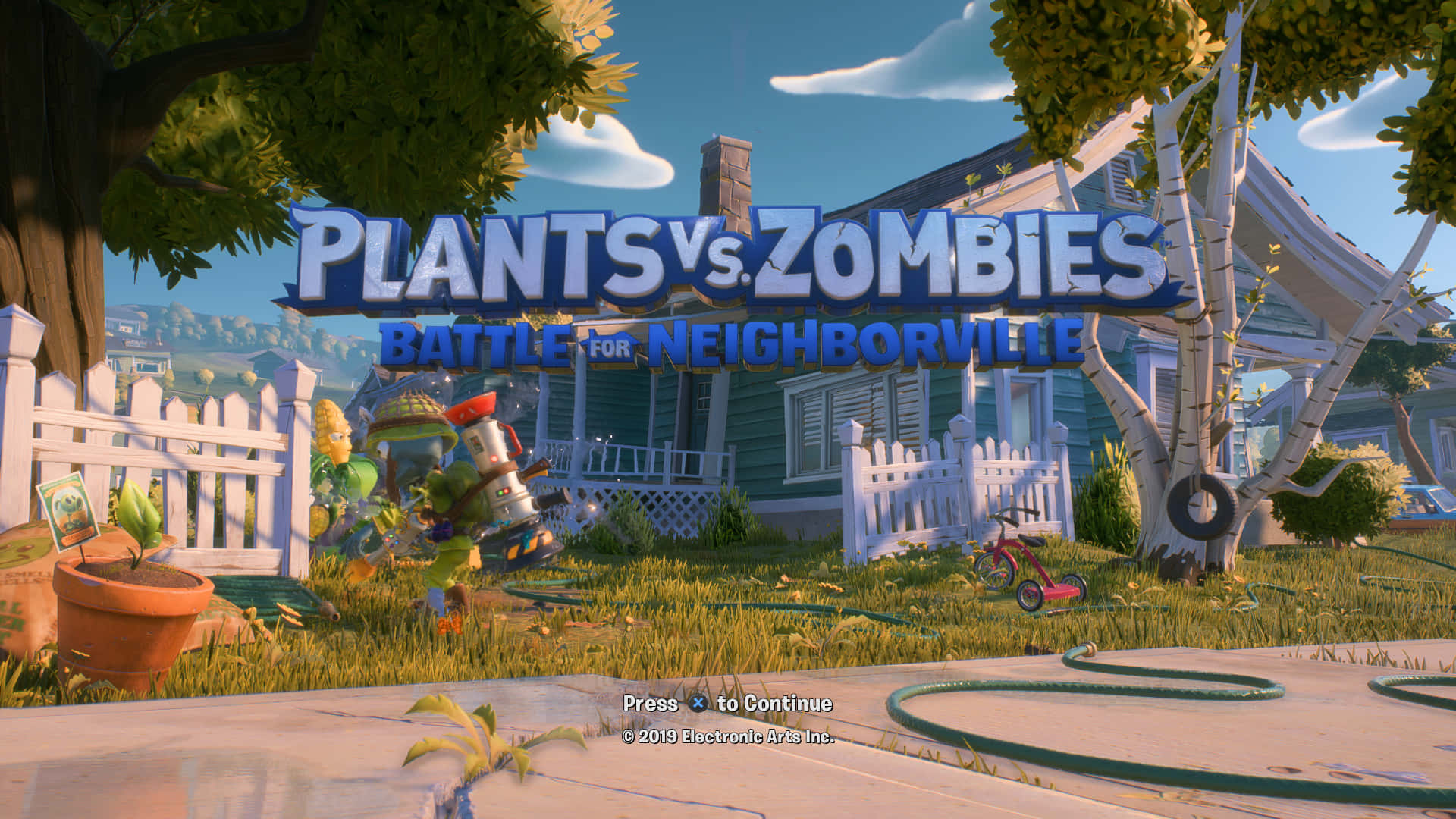 Battle it out in the crazy and fun world of Plants Vs Zombies!