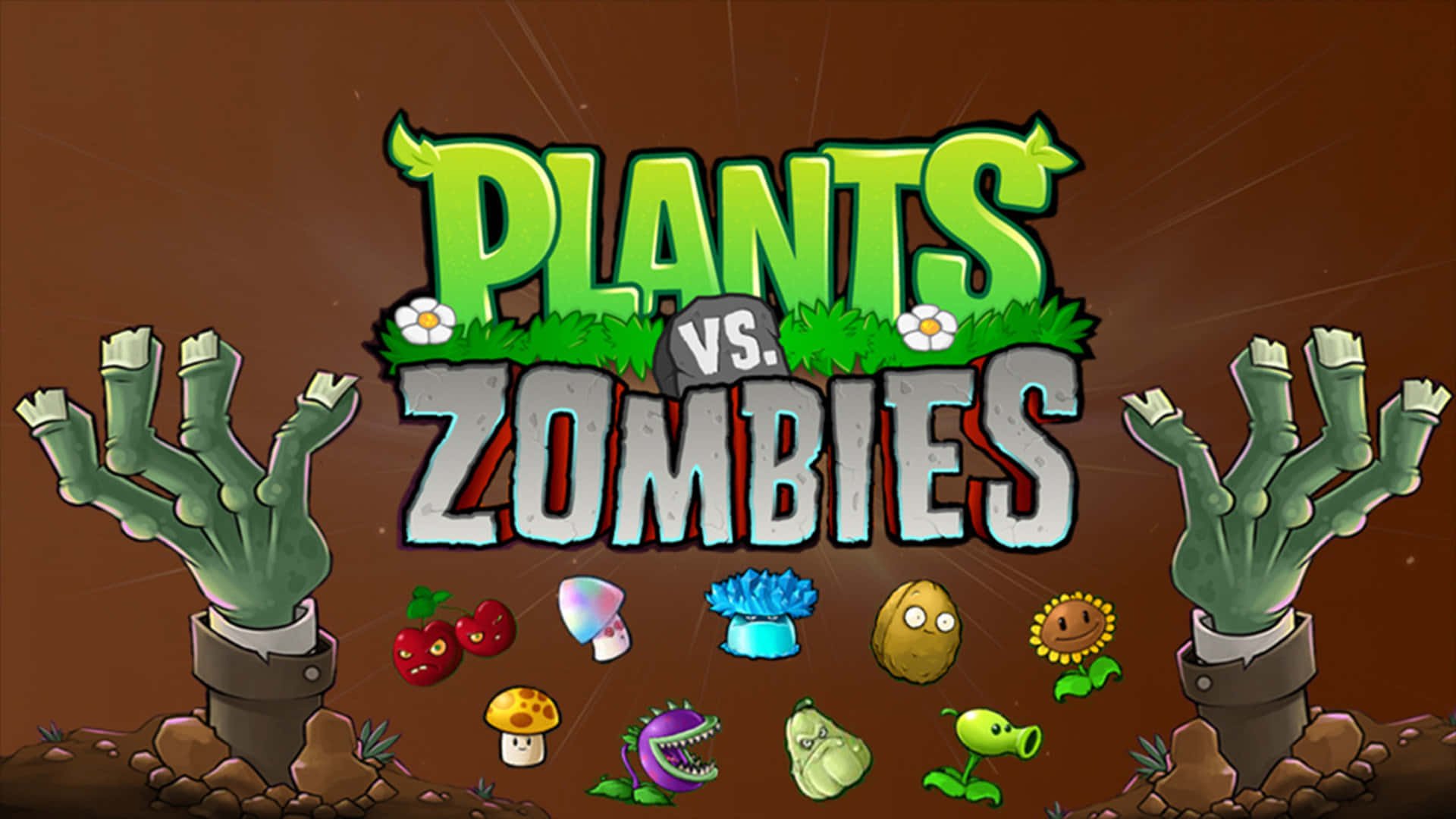 Plants va zombies. Plants vs. Zombies 1 1600х400. PVZ главное меню. Растения против зомби главное меню. Растения против зомби 2 обои.