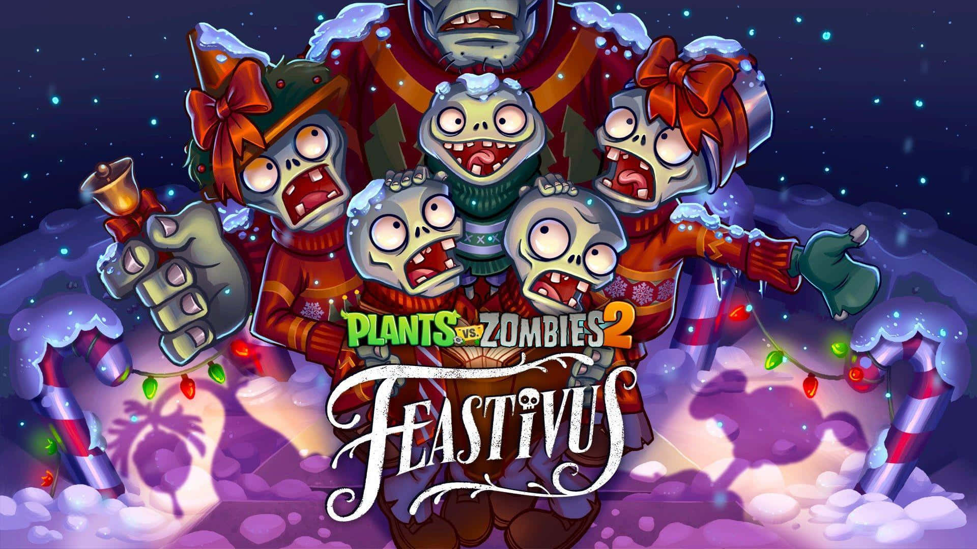 Download Get Ready For The Thrilling Adventure Of Plants Vs Zombies!