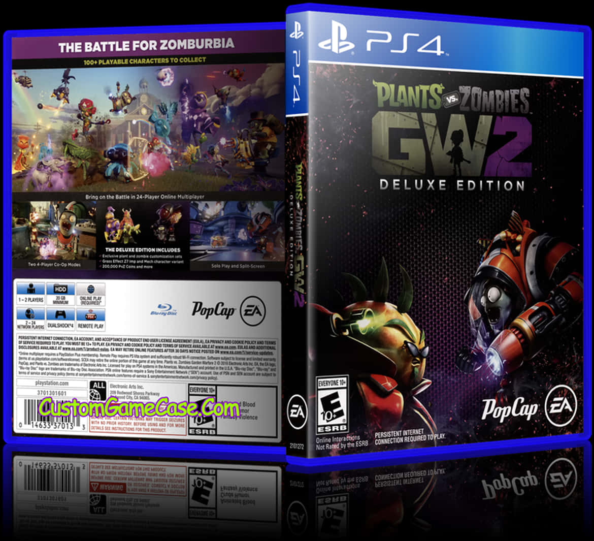 Plantsvs Zombies G W2 Deluxe Edition P S4 Cover PNG