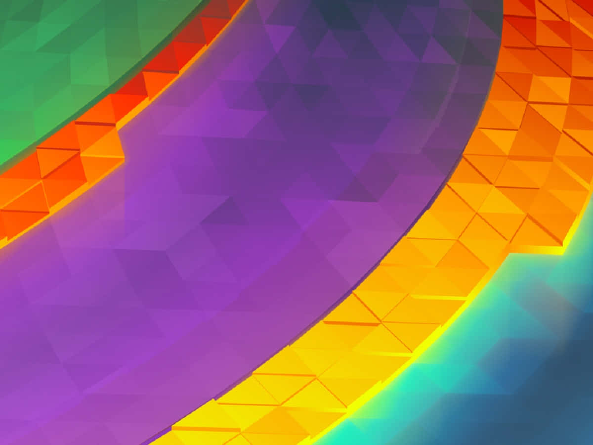 Colorful Plasma Display Wallpaper